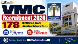 VMC Recruitment 2026: 178 Draftsman, Work Assistant & More Posts